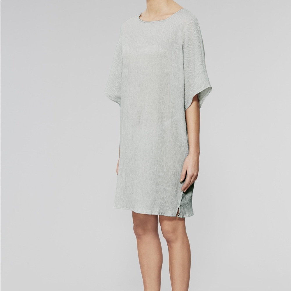 Native Youth Grey Wreath Tunic Top Dress - XS